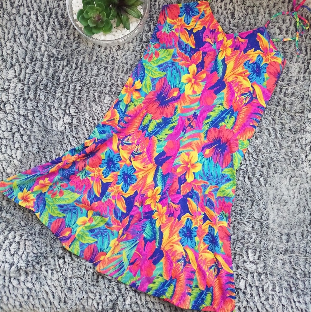 🌻 Floral Swimwear Dress Size S